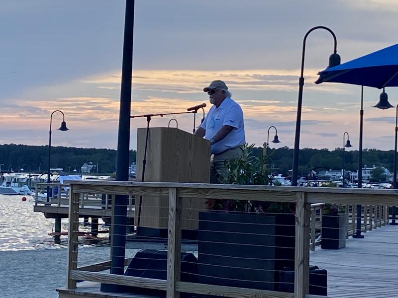 Thom Harvey, president of Lighthouse Cove Development Company, said preparing for the night’s event was one of the hardest things he’s ever done.